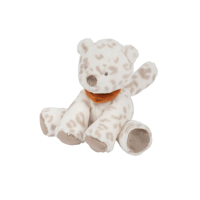  - boris jungo - peluche léopard 15 cm 